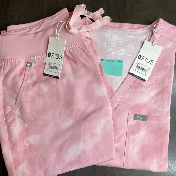 Figs Other Figs Scrub Set Catarina Top High Waisted Petite Zamoras